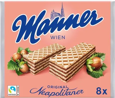 Produktbild von Manner Original Neapolitaner 8x75g