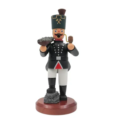 Produktbild von Legler Räucherfigur Räuchermännchen Bergmann mit Erzbrett 22 cm - Echt Erzgebirge