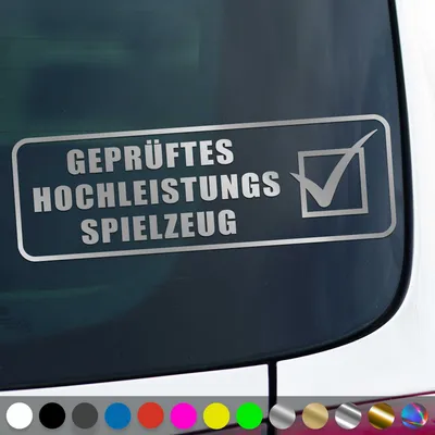 Produktbild von PantherPixel es Hochleistungsspielzeug Aufkleber Tuning Sticker Auto Geschenkidee Farbe Silber
