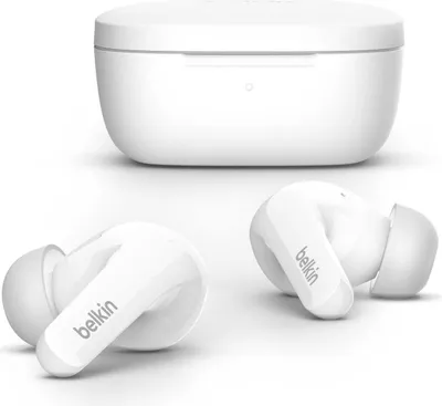 Produktbild von Belkin SOUNDFORM Flow, Kabellos, Anrufe/Musik, Kopfhörer, Weiß