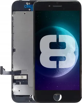 Produktbild von PREMIUM Display für Apple für iPhone 8 RETINA Qualität schwarz
