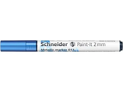 Produktbild von Schneider Metallicmarker 011 Paint-It 2 mm blue metallic