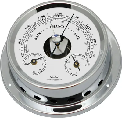 Immagine prodotto di Fischer Range 100 Barometro&termometro&igrometro Argento 125 mm Argento 125 mm