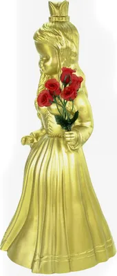 Produktbild von Schneewitchen 40 cm Goldedition PVC Zwerg Garten Figur Märchen