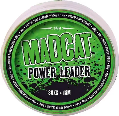 Produktbild von Madcat Power Leader Wallervorfach - 15m Vorfachschnur, Durchmesser/Tragkraft:1.30mm / 130kg