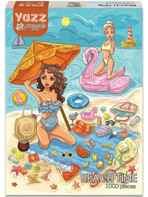 Obrázek produktu pro YAZZ Puzzle Č as na pláž i 1000 dílků