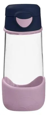 Zdjęcie produktu dla Butelka tritanowa ze słomką Indigo Rose 450 ml