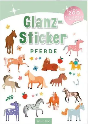 Obrázek produktu pro Glanz-Sticker - Pferde