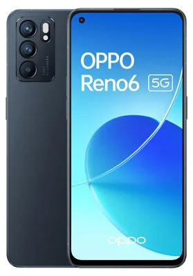 Produktbild von OPPO 6, 16,3 cm (6.43"), 8 GB, 128 GB, 64 MP, Android 11, Schwarz