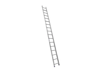 Obrázek produktu pro Alumet, příložný žebřík, 1x17 příček, 4,78 m, max.