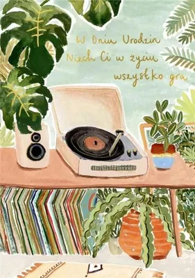 Imagen del producto de Tarjeta de felicitación para cumpleaños - AbCard