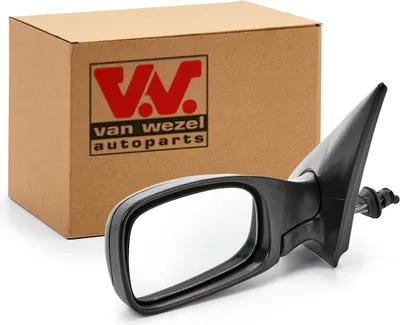 Produktbild von VAN WEZEL 4036803 Außenspiegel Seitenspiegel Links passend für PEUGEOT 306 Schrägheck (7A, 7C, N3, N5) Konvex