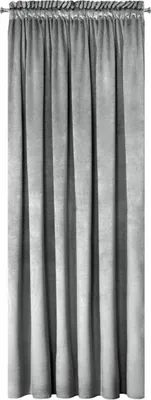 Produktbild von Eurofirany ROSA Samtvorhang silber 135cm x 270cm