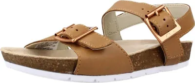 Image de Sandalias Niña Modèle Clarks River Sand K Couleur Brun Clair