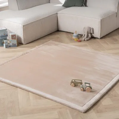Produktbild von Volero - Spielmatte Baby Quadratisch - Jip Beige - 150x150 cm - Kinderzimmer, Babyzimmer - Klassik