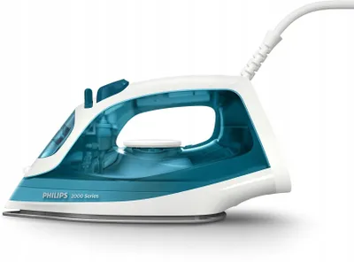 Zdjęcie produktu dla Żelazko parowe Philips Dst2020/90, 2000W, ceramiczna powłoka, funkcja zapobiegania kapania, seria 2000, model DST2020/90
