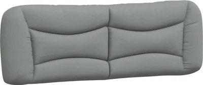 Immagine prodotto di vidaXL Cuscino per testiera "Hvar" grigio chiaro 152 cm tessuto