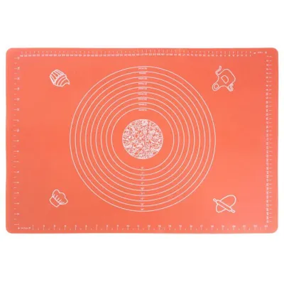 Produktbild von Unterlage MagicHome, für Teig, Silikon, rot, 64x45 cm