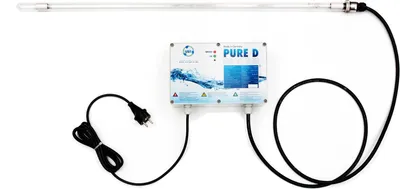 Produktbild von PURE D - 40W/24VDC - UVC Anlage inklusive Tauchstrahlerhalterung für Vorratsbehälter