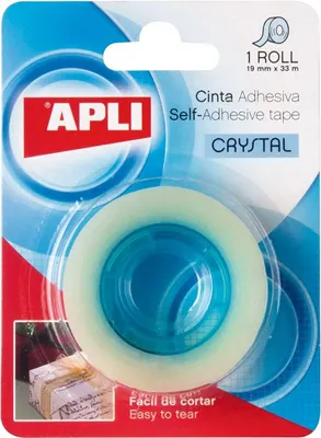 Produktbild von Klebeband Apli Durchsichtig (19 x 33 mm) (10 Stück)