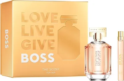 Produktbild von HUGO BOSS SCENT For HER  EDP100ml + EDP Pen 10ml