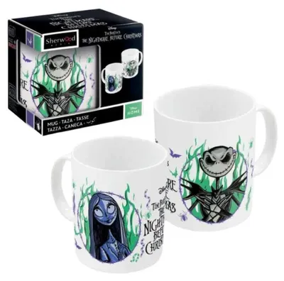 Zdjęcie produktu dla Duży kubek „Nightmare Before Christmas” 325 ml, zielony, jeden rozmiar