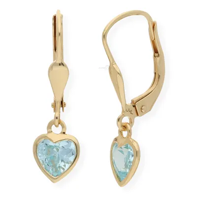 Produktbild von JuwelmaLux Ohrringe 333 Gold mit Zirkonia Herzen JL10-06-1950
