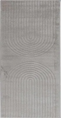 Obrázok produktu pre vidaXL Koberec GALATI sivý 150 x 80 cm polyester