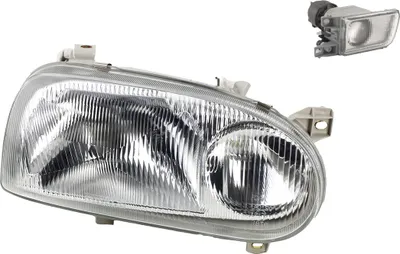 Zdjęcie produktu dla Reflektory pasujące do VW Golf III 1Hx0 10/91–09/97 H1 H1 prawy + przeciwmgielny 1H6941018AF 1H6941018B 1H6941018AC 1H6941018L 1H0941700B 1H094 Johns