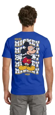 Produktbild von Mickey & Minnie Mickey Mouse Original 1928 Männer T-Shirt, 4XL, Dunkelblau