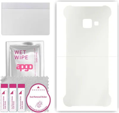 Produktbild von apgo Rückseite Schutzfolie, Matt, kompatibel mit Samsung Galaxy Xcover 4, Hinten Hydrogel-Displayschutzfolie mit Positionierhilfe, kratzfest, einfache Montage