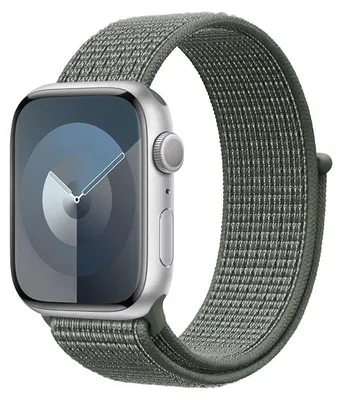 Produktbild von Crong Nylon - Sportarmband für Apple Watch 44/45/46/49 mm (Militärgrün)
