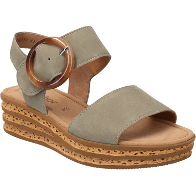 Produktbild von Gabor Sandalette 550.11, Rauleder, Grau, Damen