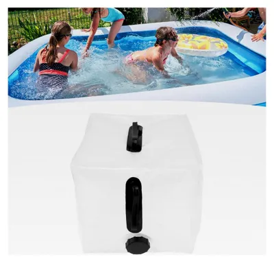 Produktbild von Gewichte für Schwimmbadleiter, Sandsäcke für Pools, 20 L Faltbare Sandsäcke für Poolstufen, Befüllbare Gewichte für Pooltreppen