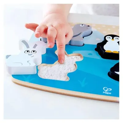 Obrázek produktu pro Hape Polar Animal Hmatové puzzle