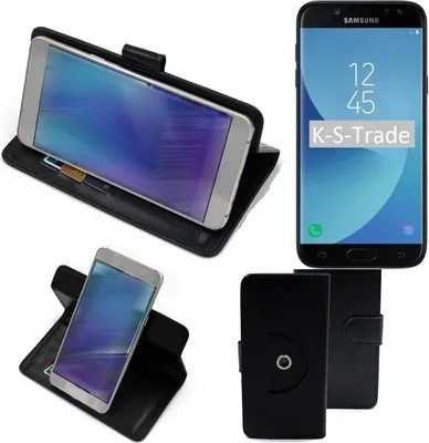 Produktbild von K-S-Trade® Case Schutz-Hülle Handy-Hülle kompatibel mit Samsung Galaxy J5 (2017) Duos Flipcase Smartphone Cover Handy Schutz Tasche Bookstyle