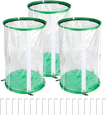 Productafbeelding van Mini tuinkas set 3 stuks 55x30 cm, PVC, voor tuin