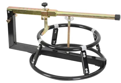 Produktbild von Motorrad-Reifenwechselständer - Tragbare Reifenmontiermaschine mit Wulstbrecher - Handwerkzeug aus Edelstahl - Für Räder 40,6–53,3 cm