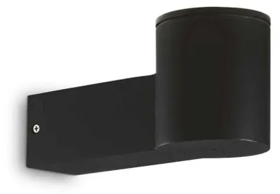 Produktbild von Ideal Lux Außenwandleuchte Clio MAP1 Nero 146799 E27 1x60W IP44 21,5cm schwarz