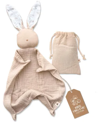 Immagine prodotto di Solidchoice - Doudou per neonati, 100% cotone, 30 x 30 cm