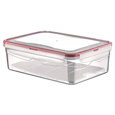 Produktbild von Lebensmittelbehälter mit Gummidichtung 2,6l rechteckig