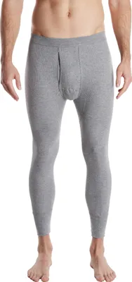 Produktbild von CECEBA Herren lange Unterhose, Baumwolle, Doppelripp, grau, uni, mit Bündchen, offener Eingriff Größe: 6