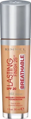 Zdjęcie produktu dla Rimmel Lasting Finish 25Hr Breathable Foundation 402 Bronze 30ml