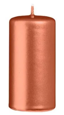 Produktbild von Stumpenkerzen Kupfer 80 x Ø 40 mm, 12 Stück