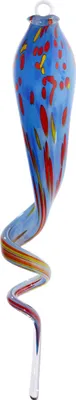 Produktbild von Glasskulptur Glasspirale zum Hängen 44 cm