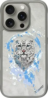 Image de Nimmy Pantera Magsafe Case For Iphone 16 Pro Light Grey