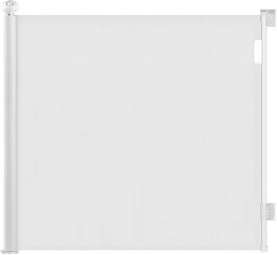 Zdjęcie produktu dla Ibenzoa® Wysuwane barierki ochronne dla dzieci i zwierząt domowych – do 140 x 86 cm, miękka siatka, podwójne zabezpieczenie obsługiwane jedną ręką, montaż wewnętrzny i zewnętrzny