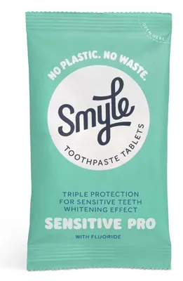 Productafbeelding van Smyle Toothpaste Tablets Sensitive Pro Navulling (65 tabletten)