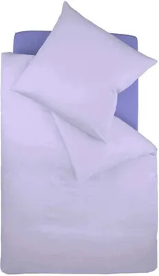 Produktbild von fleuresse Satin Bettwäsche Colours 155x200 cm + 80x80 cm Lavendel