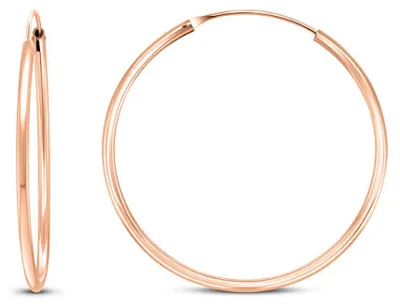 Produktbild von Zeitlose Bronze-Ohrringe EA020R - Durchmesser: 2,5 cm